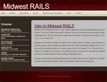 Tablet Screenshot of midwestrails.org